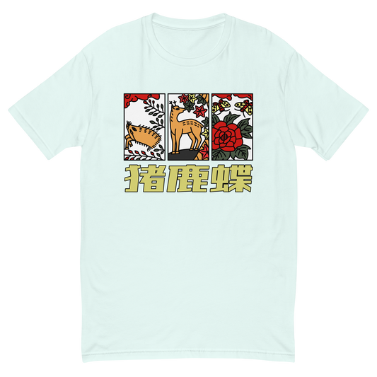 [Hanafuda] T-Shirt Modern Ino Butterfly (Hombres)