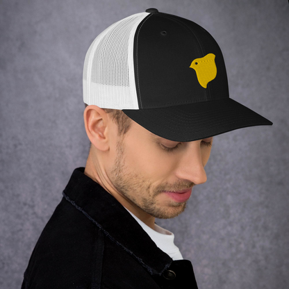 [Chidori] Gorra Trucker Logo Amarillo (Bordado)