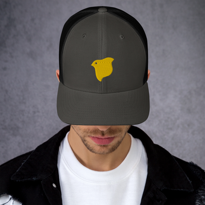 [Chidori] Gorra Trucker Logo Amarillo (Bordado)