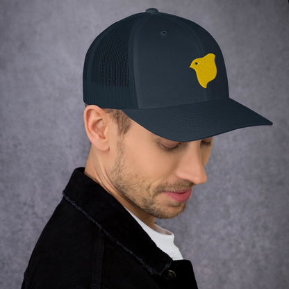 [Chidori] Gorra Trucker Logo Amarillo (Bordado)