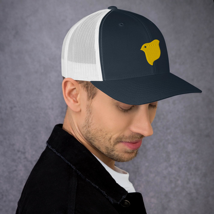 [Chidori] Gorra Trucker Logo Amarillo (Bordado)