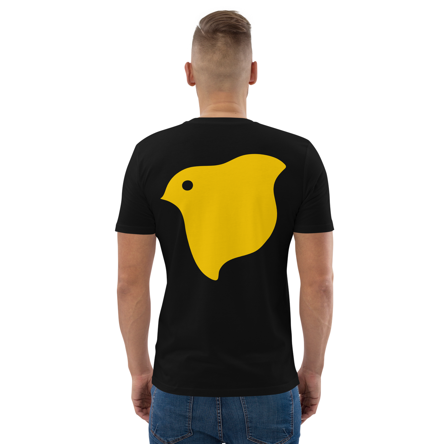 [Chidori] Camiseta con logo amarillo (unisex)