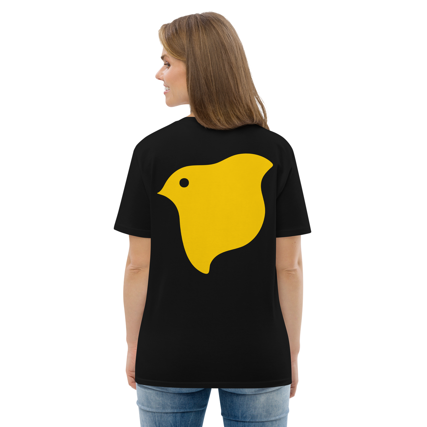 [Chidori] Camiseta con logo amarillo (unisex)