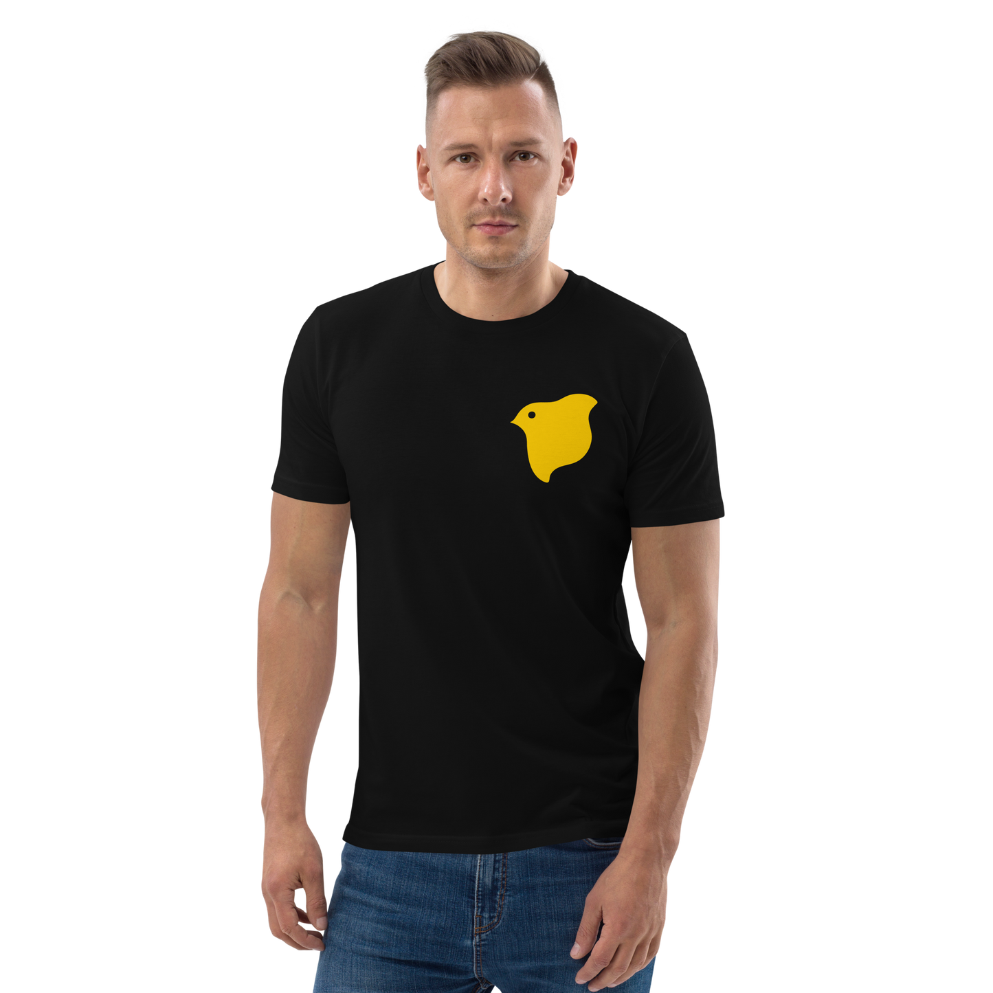 [Chidori] Camiseta con logo amarillo (unisex)