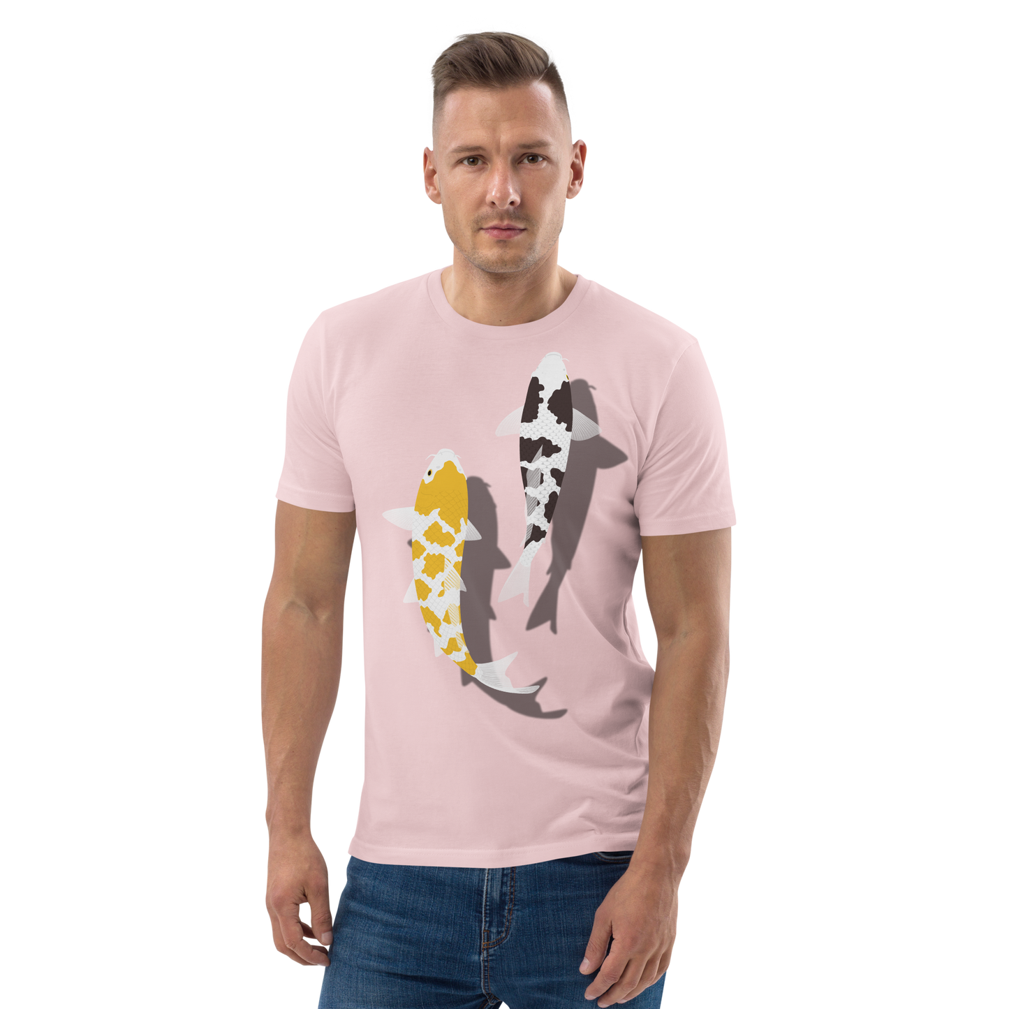 [Koi] Camiseta carey blanco/tapicería alemana (unisex)