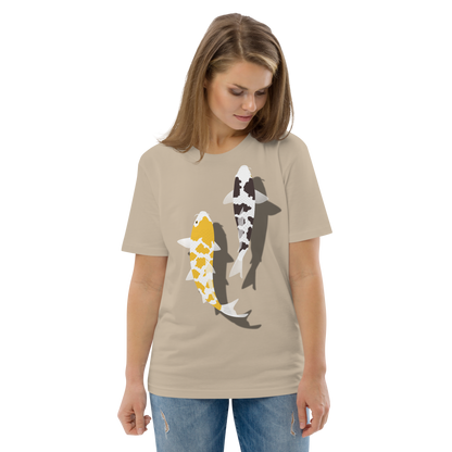 [Koi] Camiseta carey blanco/tapicería alemana (unisex)