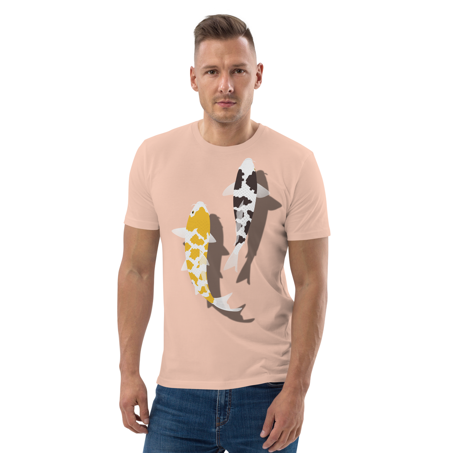 [Koi] Camiseta carey blanco/tapicería alemana (unisex)