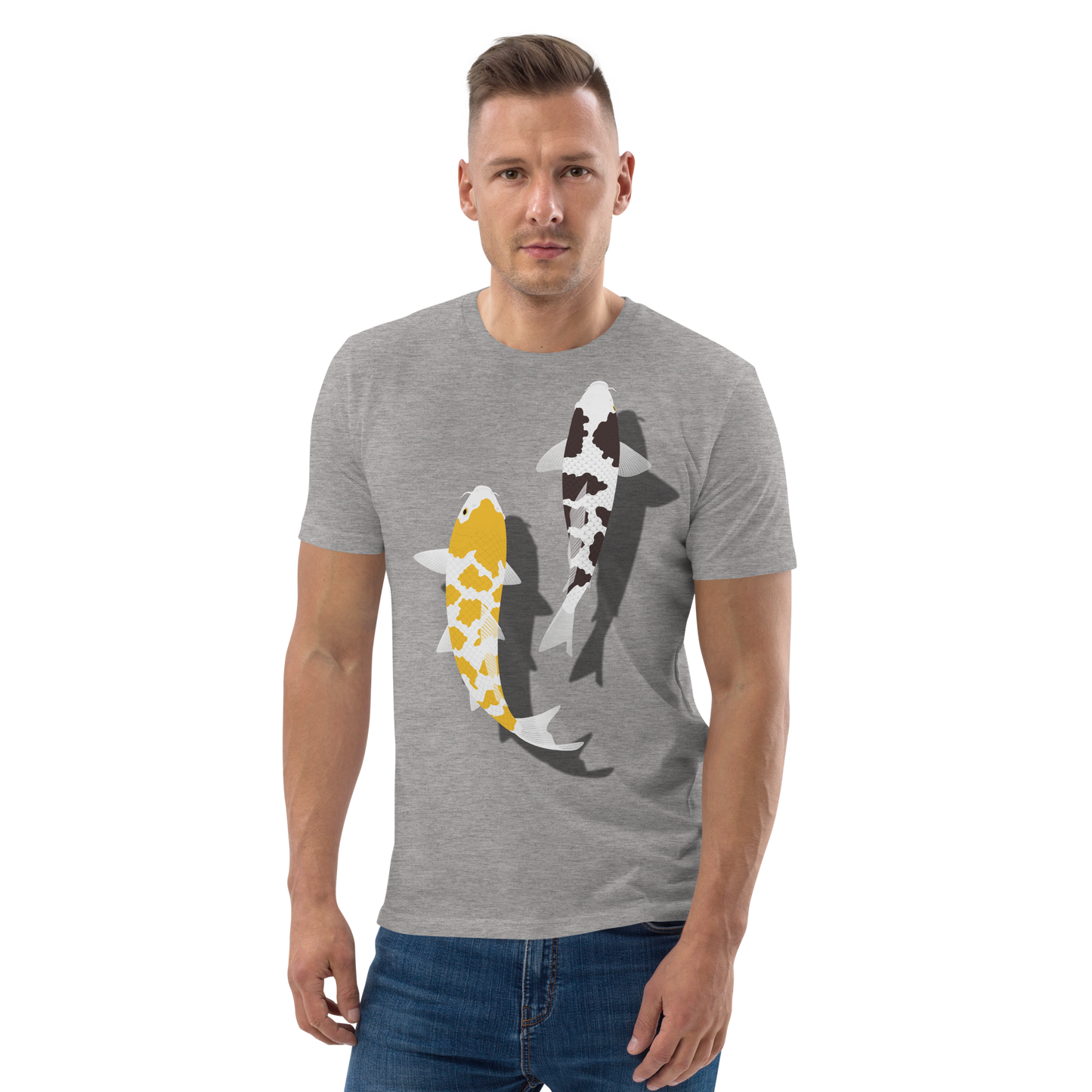 [Koi] Camiseta carey blanco/tapicería alemana (unisex)