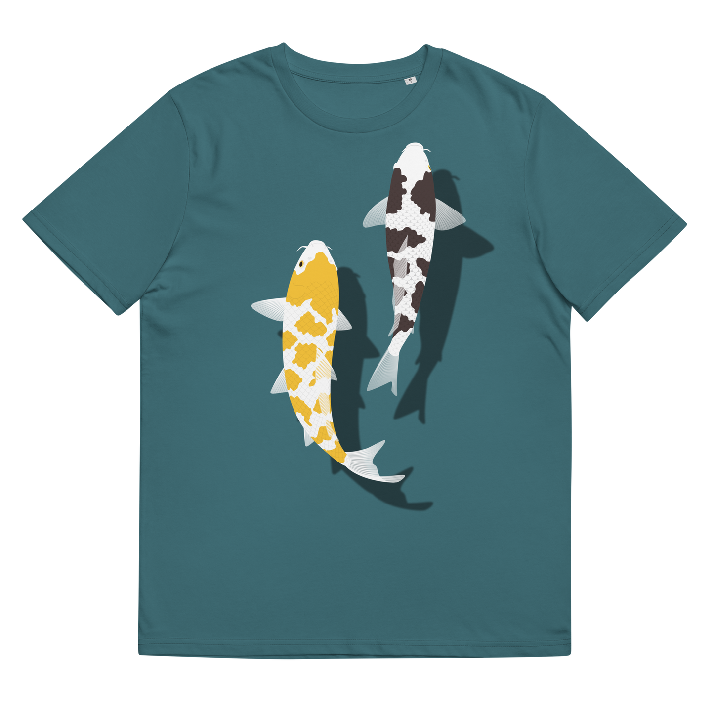 [Koi] Camiseta carey blanco/tapicería alemana (unisex)