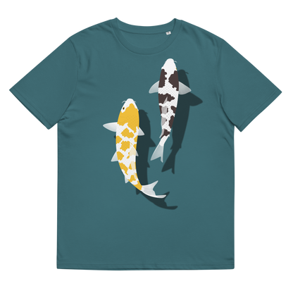 [Koi] Camiseta carey blanco/tapicería alemana (unisex)