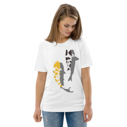 [Koi] Camiseta carey blanco/tapicería alemana (unisex)