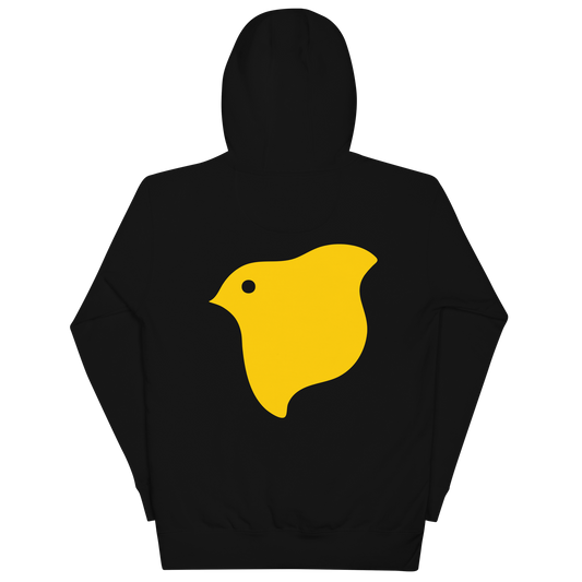 [Chidori] Sudadera con capucha Logotipo amarillo (Unisex)